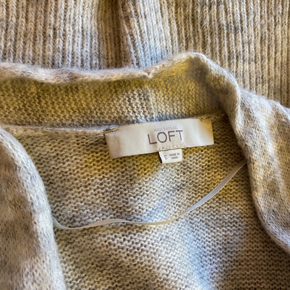 Long, cozy cardigan